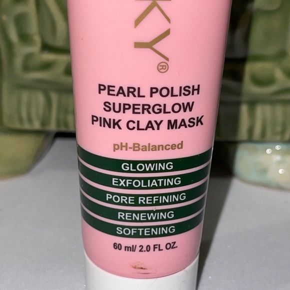 MUDMASKY Pearl Polish Superglow Pink Clay Mask - Picture 3 of 4